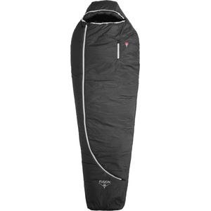 Grüezi bag Пухен спален чувал Grüezi Bag Synpod Fusion Zero Synthetic sleeping bag - Dark Asphalt - размер max. Body Size: 200 cm (514-1414-0113) Спален чувал