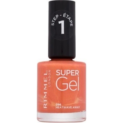Rimmel London Super Gel lak na nechty 096 Heatwave Away 12 ml