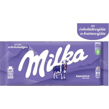 Milka Mliečna čokoláda z alpského mlieka 100 g