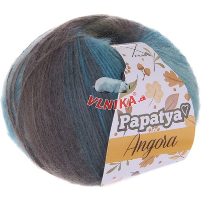 Kamgarn Příze Papatya Angora Batik Varianta: 556-81