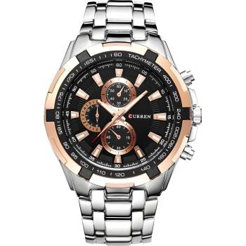 Curren Часовник curren en-14405 - Сребристо / Черно / Златно kp14405 (en-14405)