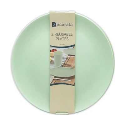 Procos Plastové talíře MINTOVÉ, 25 cm – Zbozi.Blesk.cz