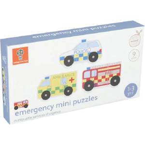 Orange Tree Toys Комплект дървени пъзели Orange Tree Toys - Автомобили (OTT06374) - ozone