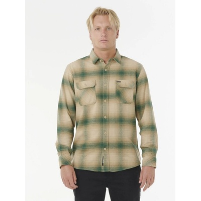 Rip Curl flanelová košile Count khaki rock