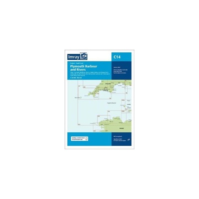 Imray Chart C14 - Plymouth Harbour and Rivers (Imray)(Sheet map, folded)