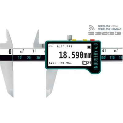 Microtech Дигитален шублер Microtech DataMet CARBIDE E-ink - 150 мм, 0, 005 мм (141093015C)