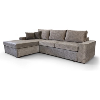 Мебели КАМБО Ъглов диван Перфекто сиво-бежов Maserati 03 Castel