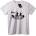 NOONEBRAND Тениска The Beatles Love - M, White