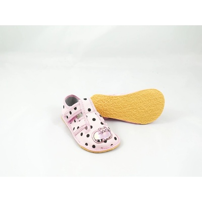 Detské Barefoot papuče Crave Kitten Pink