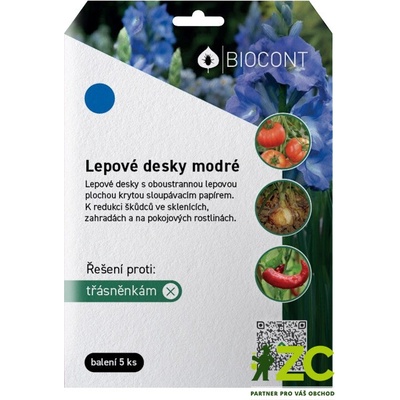 Desky Biocont modré skleník 5 ks