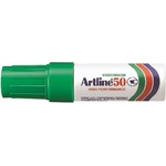 Artline Маркер Artline 50 Пермаментен 6.0 зелен (EK-50 GREEN)