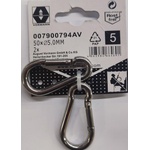 Vorman КАРАБИНА НЕРЪЖД СТОМ 5mm 50x8/5.5 2БР (4003984664691)