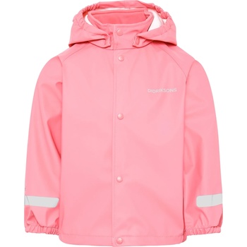 Didriksons Детско водоустойчиво яке Didriksons Kid's Slaskeman Jacket 2 Waterproof jacket - Dusty Azalea - размер 110 (703-6737-0114)