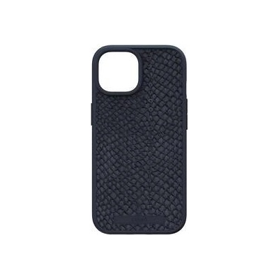 Njord Salmon Leather MagSafe Apple iPhone 15 čierne