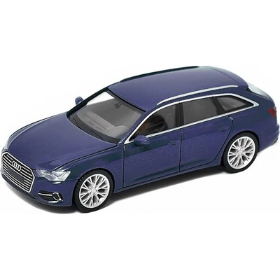 Herpa Audi A6 Avant modrá metalíza 1:87