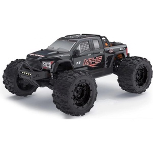 ZD Racing Кола с дистанционно управление, ZD Racing MT-16 4WD, мащаб 1: 16, 2.4G, максимална скорост 80 км/ч+, акумулатор 3S 35C 2200mAh LiPo, безчетков мотор Rocket 2845 3600KV, автономия 10-15 мин, черен (13-