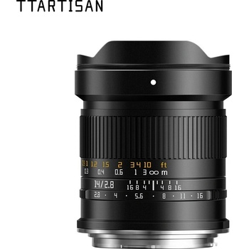 TTArtisan MF-FF14mm F2.8 RF Black