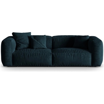 Micadoni Тъмносин кадифен модулен диван 240 cm Martina - Micadoni (MIC_3S_120_F1_MARTINA5)