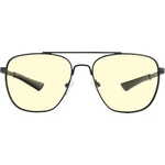 GUNNAR Компютърни очила GUNNAR Mustang Onyx, Amber (GUN-MUS-00101) - smartx