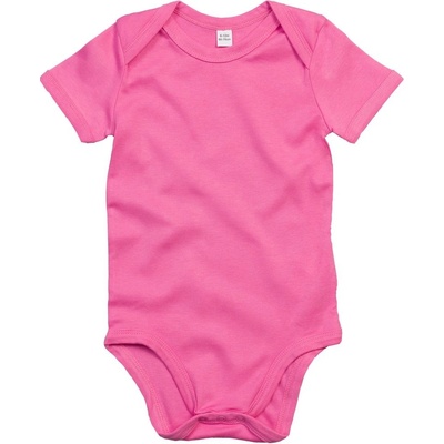 Babybugz Kojenecké body s krátkým rukávem Bubble gum růžová