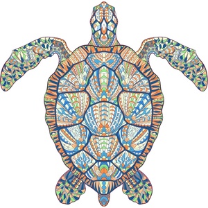 HARAHU Дървено пъзел - Sea Turtle / S KP21921