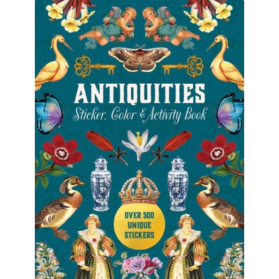 Antiquities Sticker Color & Activity Book Over 500 Unique Stickers