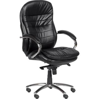 Президентски офис стол Carmen 6114 - черен (3520047)