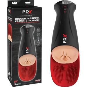  Мастурбатор с вибрации и интензивен вакуум - Fuck-O-Matic Pro XL Light (PIPERD55221)