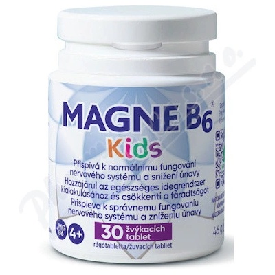 Magne B6 Kids 30 žvýkacích tablet