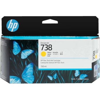 HP 738 Yellow (498N7A)