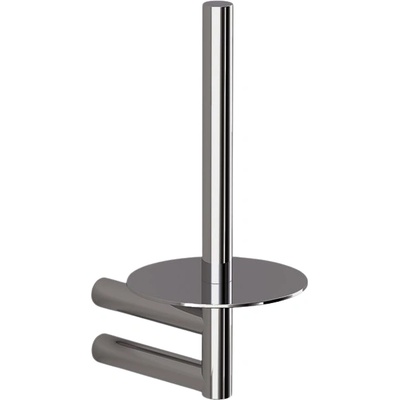 DECOR WALTHER Държач за тоалетна хартия Mikado с PVD покритие черен хром (0523158)