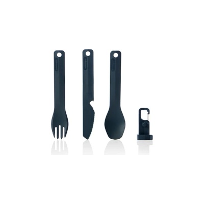 humangear Cutlery GoBites BIO K/F/S сив (070935)