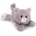 NICI плюшена сива котка 20см, лежаща green (62143)