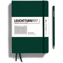 Leuchtturm1917 Zápisník Forest Green Medium A5 čtverečkovaný