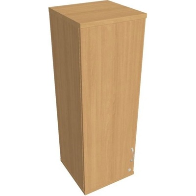 Office Pro Hobis kancelářská policová skříň horní - SZ 3 40 01 L H, zámek Huwill, buk – Zboží Mobilmania