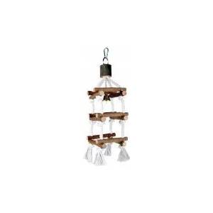 TRIXIE Natural Living Tower with Rope - играчка 34 см