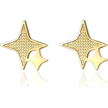 HARAHU Обеци ds-23460 - Златна kp23460 (ds-23460)