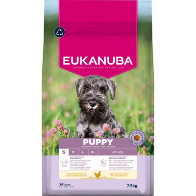 Eukanuba Puppy Small Breeds Chicken 2 x 7,5 kg