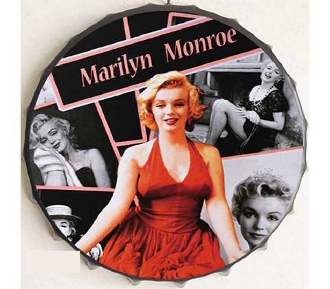 Ceduľa vrchnák Marilyn Monroe