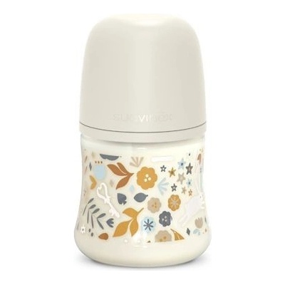 Suavinex Wonderland kojenecká láhev fyziologický průtok Liberty krémová 150 ml