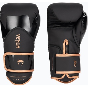 Venum Мъжки боксови ръкавици Venum Challenger 4.0 black/bronze