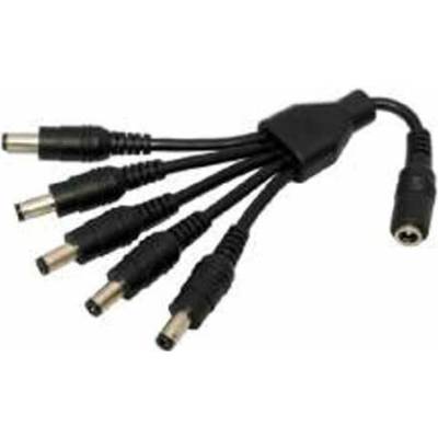 EONBOOM CCTV-SPLITTER napájecí rozbočka 1/5 pro napájení CCTV kamer, rozbočovač
