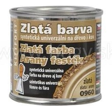 Kittfort Zlatá farba, syntetická 0960 zlatá 80g, 80g