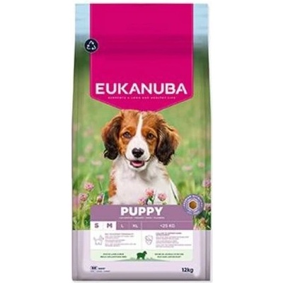 EukanubaPuppy Small & Medium rich in lamb 12 kg