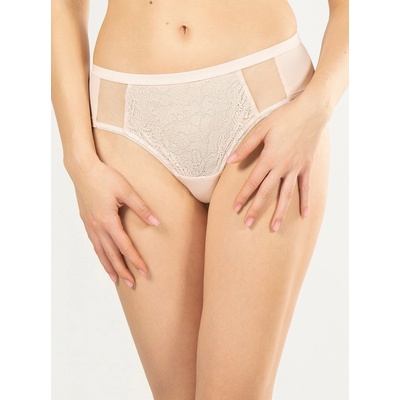 Nipplex Dámske nohavičky brazilky VICTORIA BLACK-BEIGE