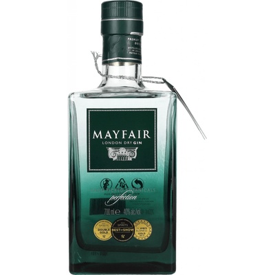 Mayfair Gin 40% 0,7 l (čistá fľaša)