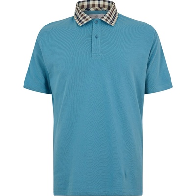AQUASCUTUM Блуза с яка AQUASCUTUM Men's Short Sleeve Polo Shirt - Avio