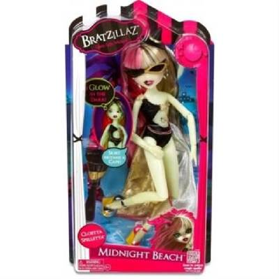 MGA Bratzillaz Midnight Beach 5544 Cloetta Spelletta Svítící ve tmě