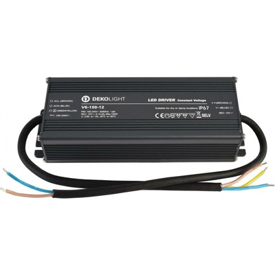 Deko-Light napájení IP, CV, V6-150-12 konstantní napětí 0-12500 mA IP67 12V DC 150,00 W 872086