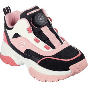 Skechers Детски обувки Skechers Unisex Kids Walking Shoes - Blk/Wht/Pink